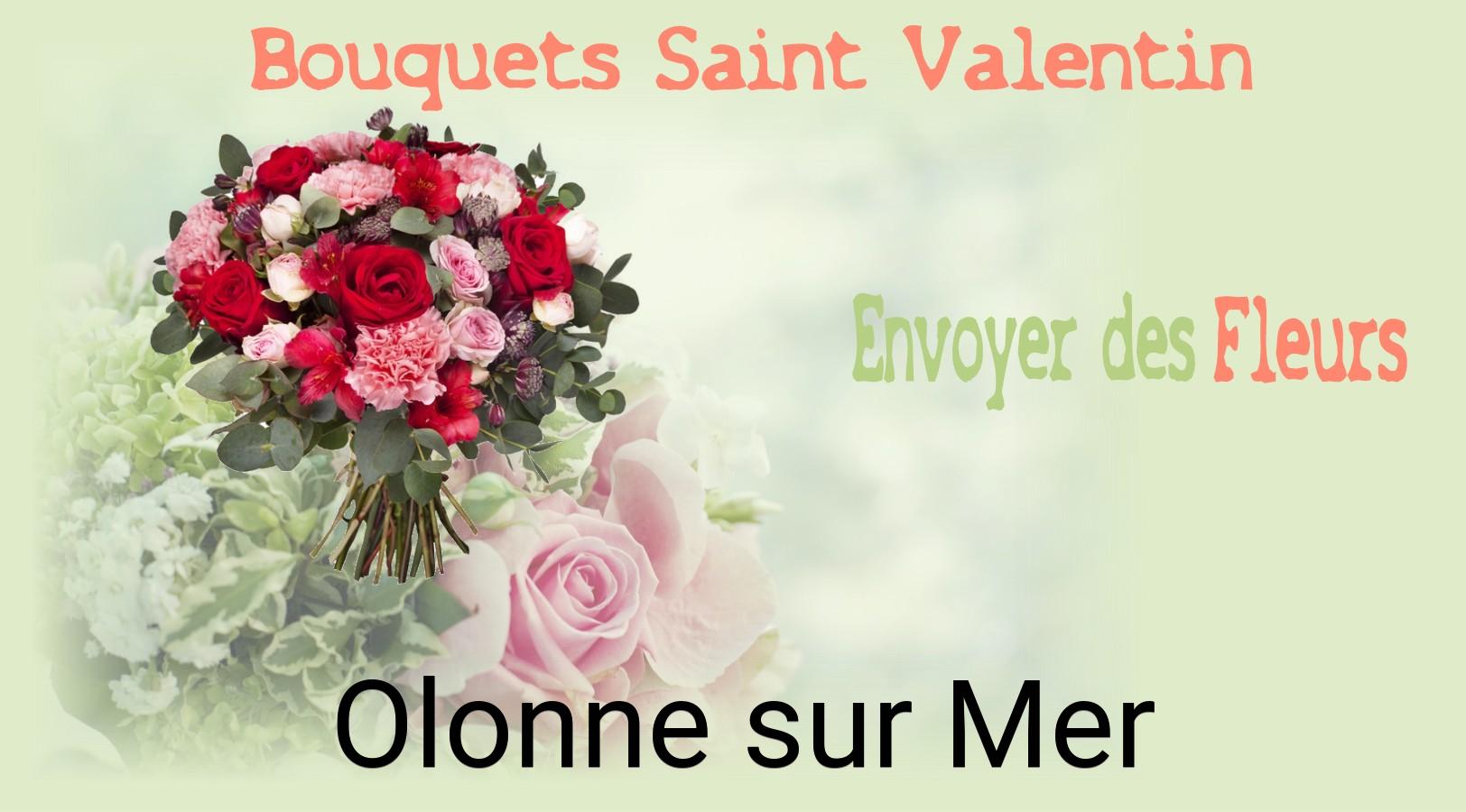 Roses de Saint-Valentin livrées à Olonne-sur-Mer